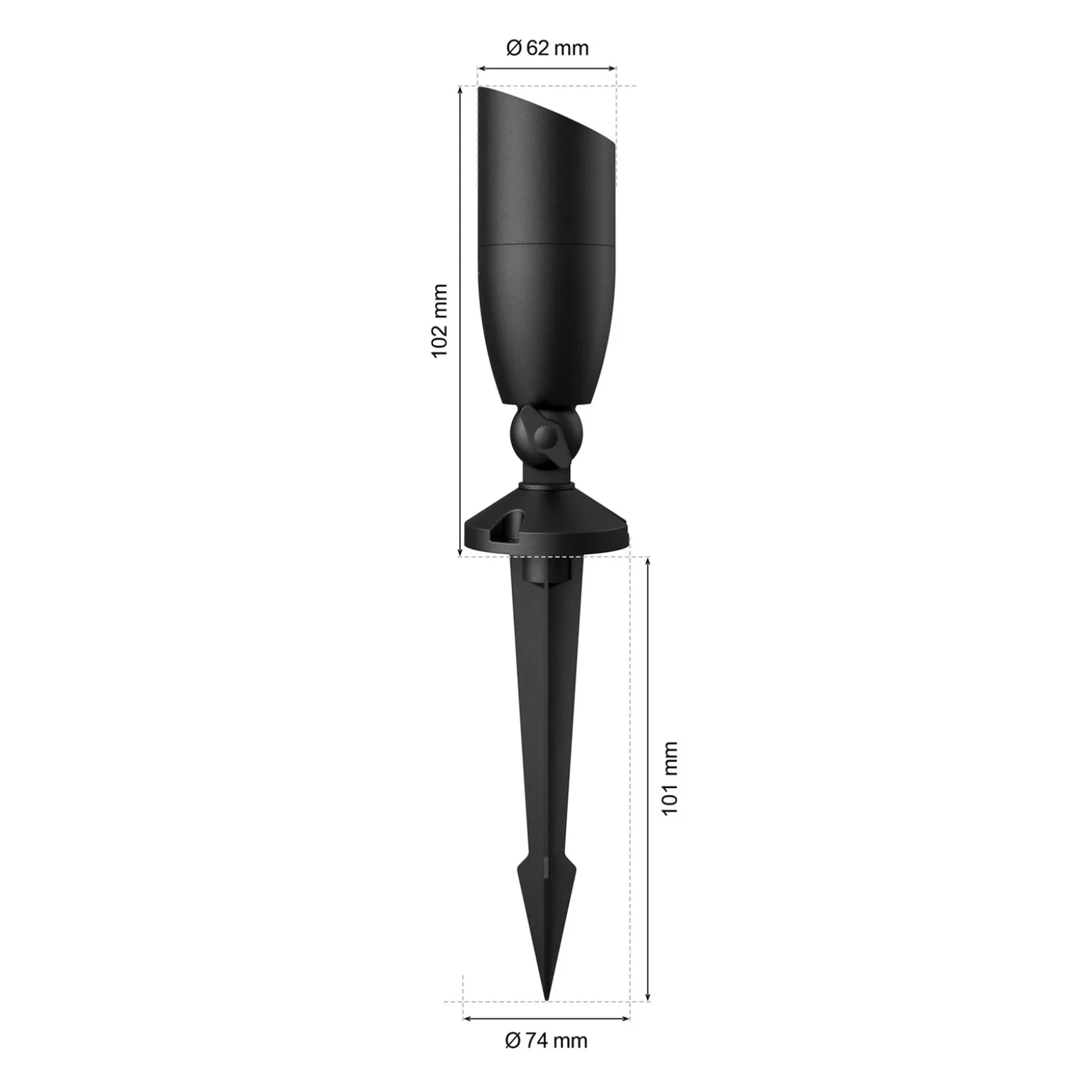 WiZ foco LED Ground ampliación paquete individual
